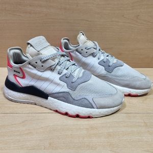 Adidas Nite Jogger 'White Shock Red' F34123 Mens Sneakers